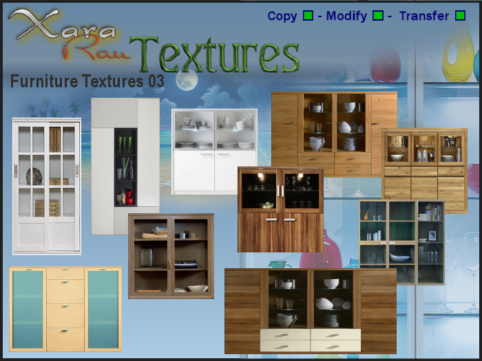 Second Life Marketplace XR Textures Furnitures 03